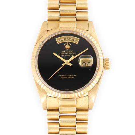 rolex day date gold onyx|day date gold rolex price.